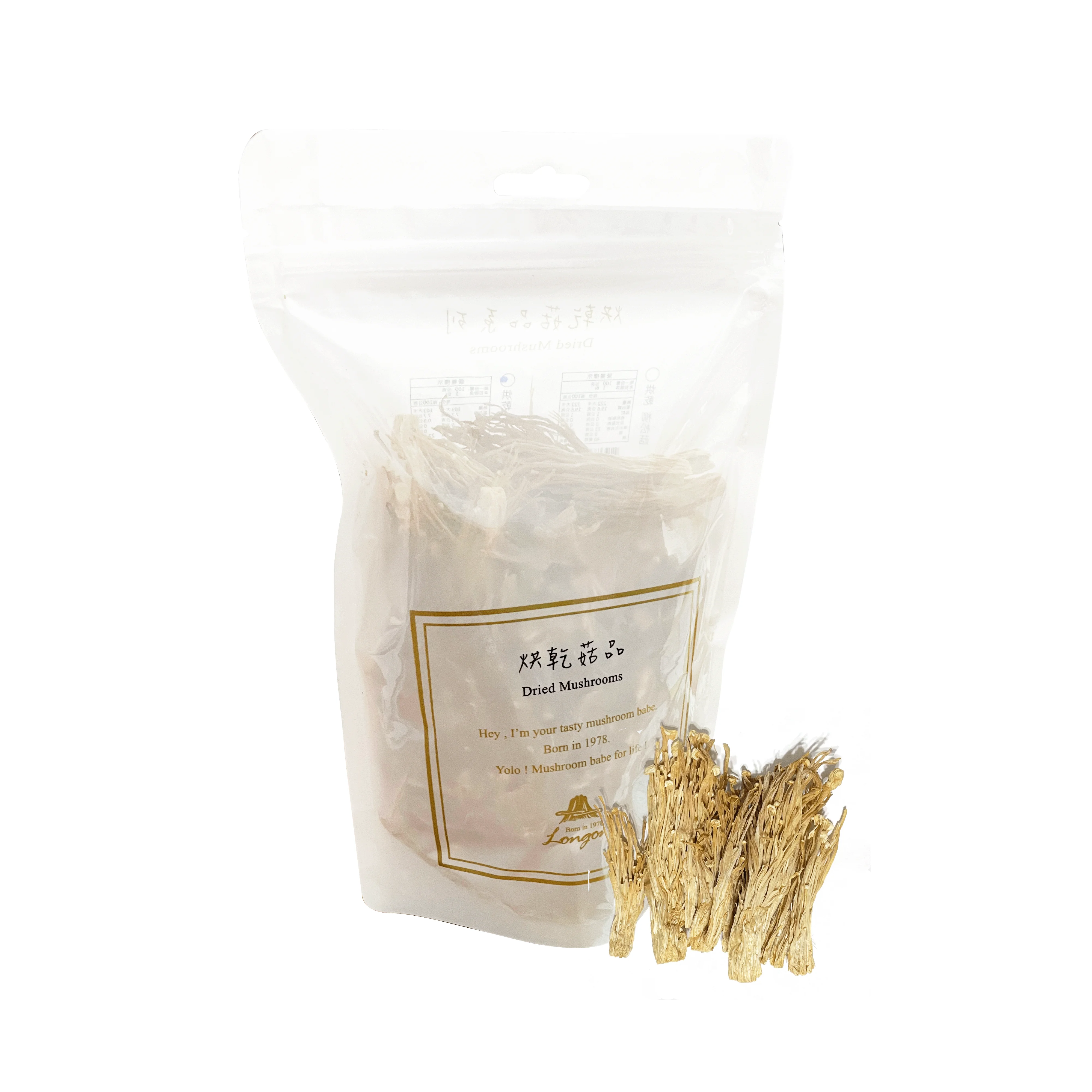 Asian fungus natural cultivated enoki mushroom for cook