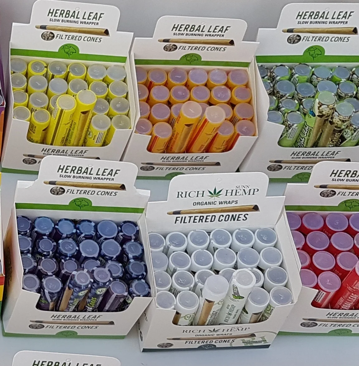 Herbal LeafFlavored .Filtered Tube pack 24's Display.jpg