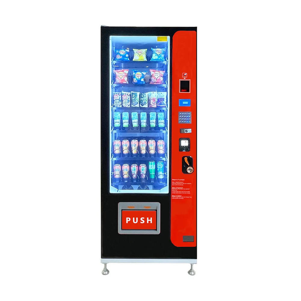 XY Hot Sell Snack Drink Combo Vending Machine Soda Bottle Water For Sale