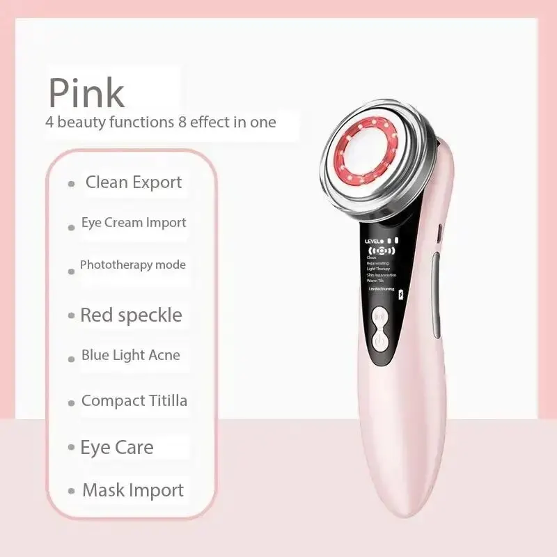 4-Mode Beauty Meter Home Importer Facial Massage Lifting And Firming Massager Facial Cleansing Photorejuvenation