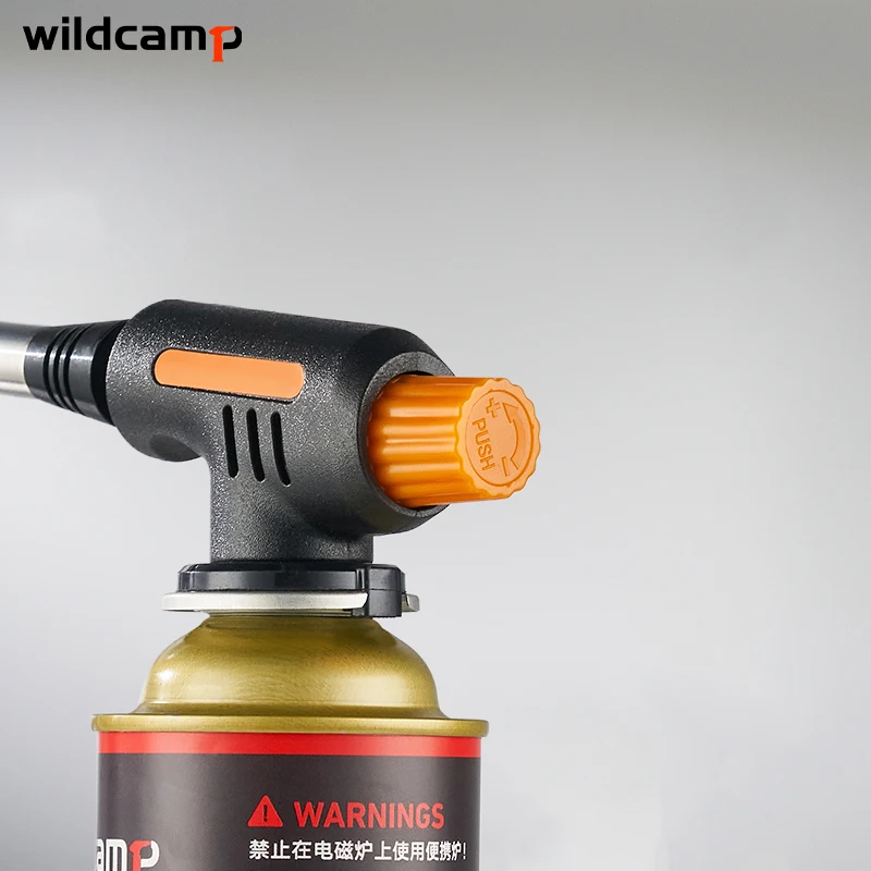 Wildcamp Mini Portable Gas Torch Butane Torch Blow Torch for Welding Soldering Sealing