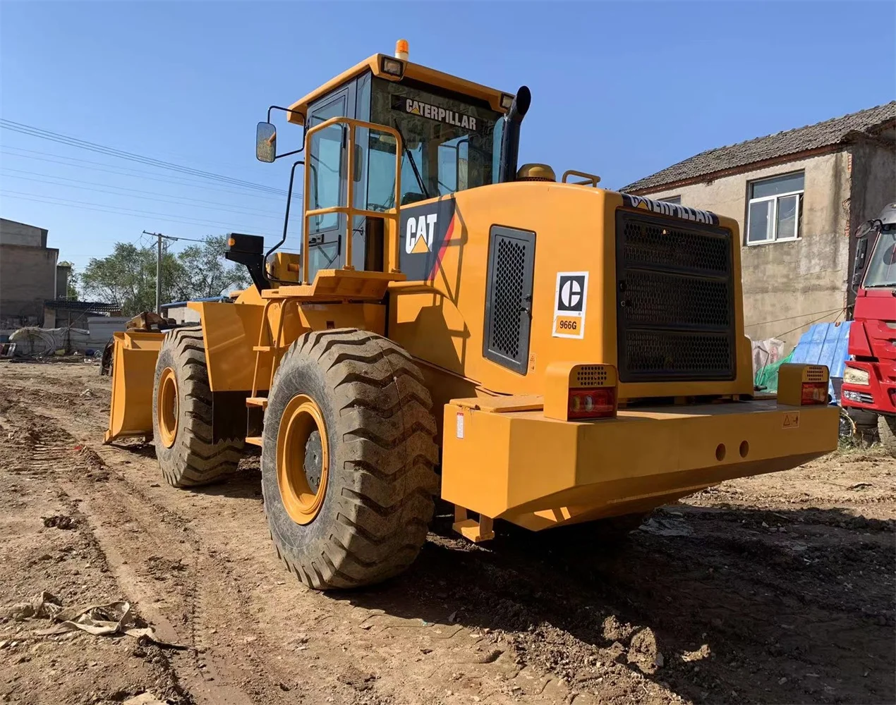 Secondhand caterpillar payloader used cat 966g 966f 966h wheel loader for sale
