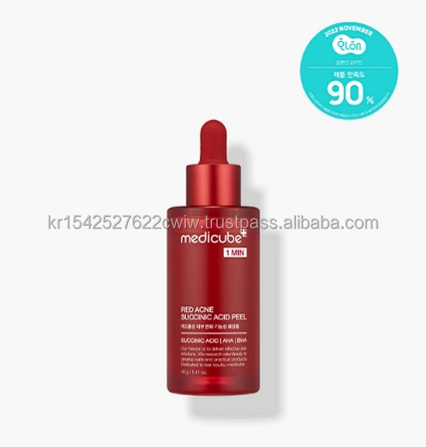 KOREAN COSMETICS Medicube Red Acne Succinic Acid Peel 50ml deep cleansing pore tightening acne control pimple control