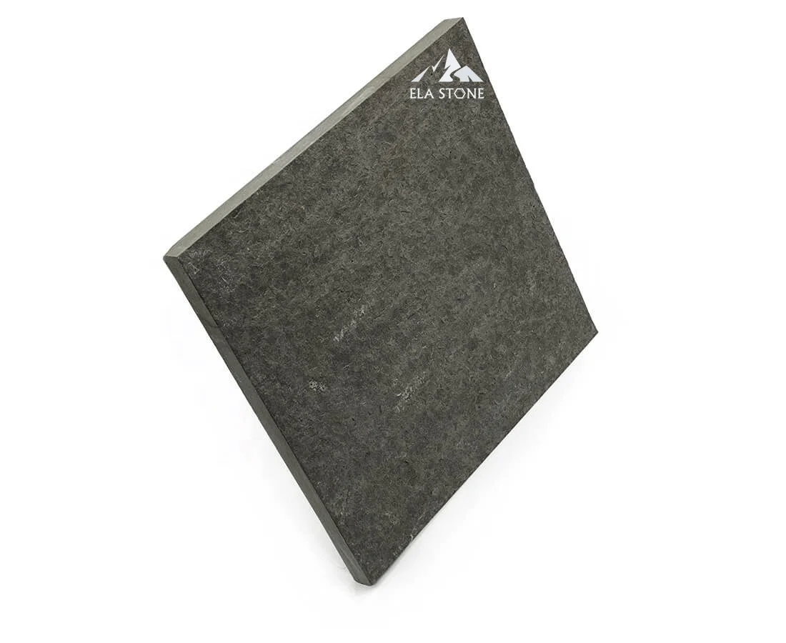 High Quality ELA Stone Modern Minimalist Midcentury Park Farmhouse Villa Flamed  Blue Limestone from Vietnam