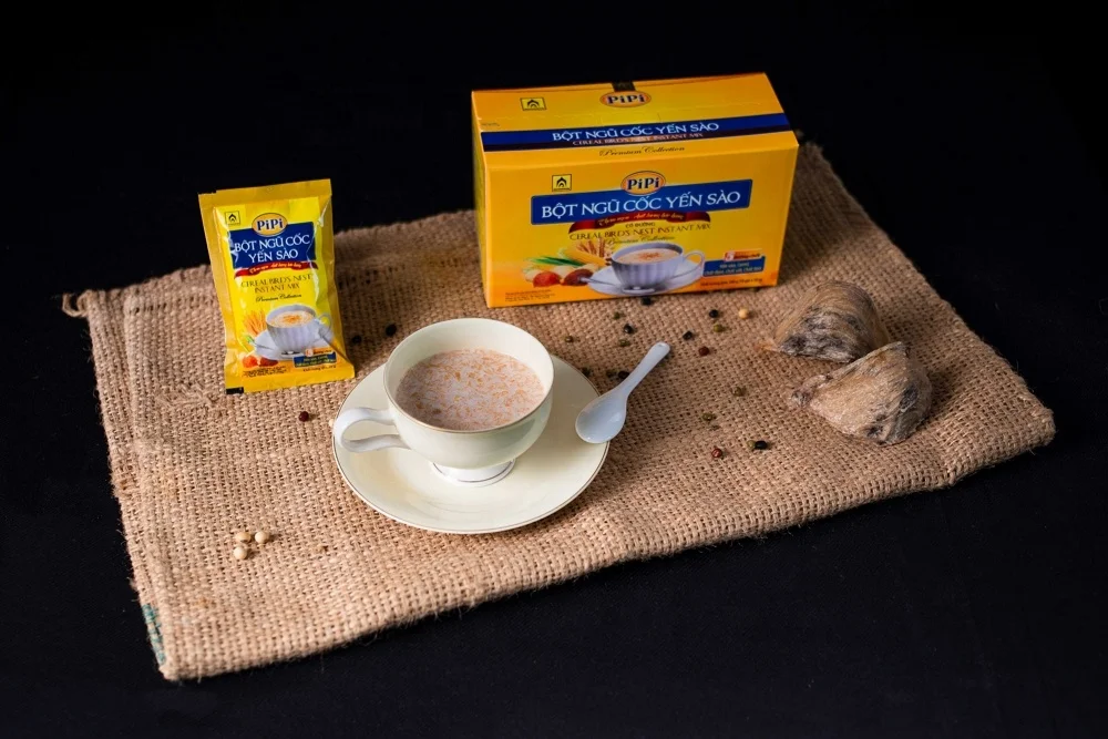 Птичье гнездо порошок хлопьев PiPi ласточка злаки высокого качества для продажи