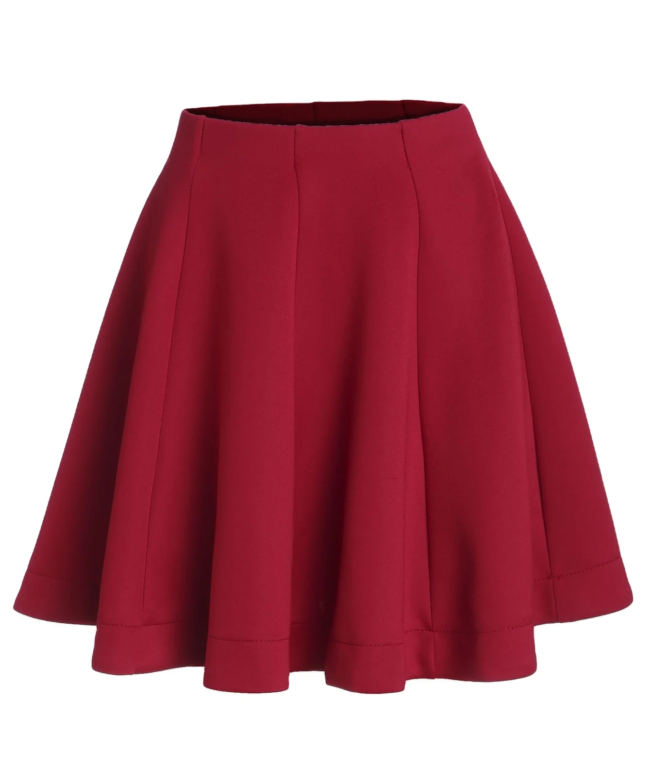 Женская простая Короткая юбка для девушек и женщин разных цветов