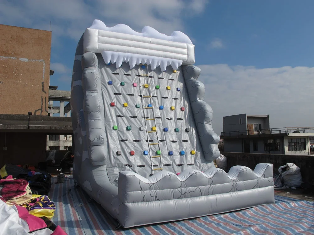 New kids rock climbing walls,cheap inflatable rock climbing walls for sale