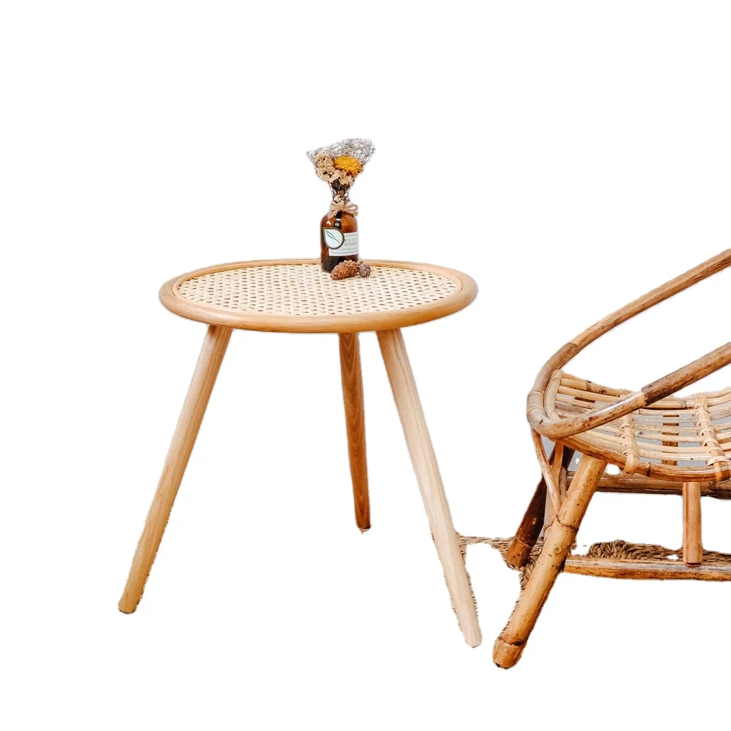 Tables and chairs made from bamboo with simple yet modern design suitable for trends, made in Vietnam