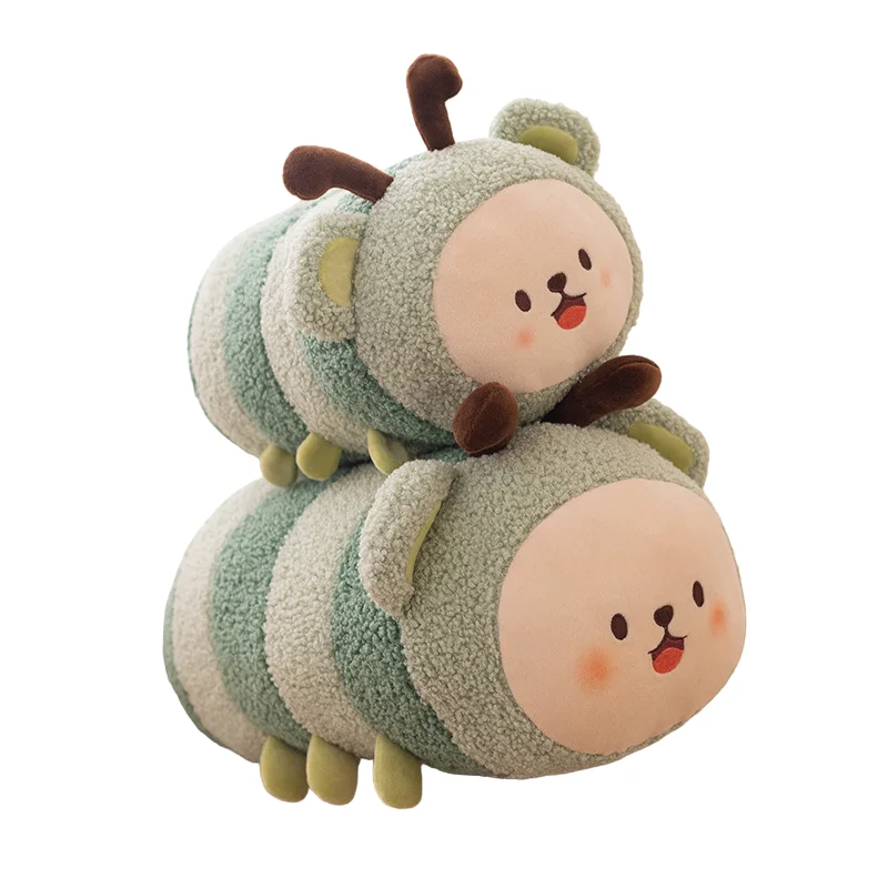 Wholesale Soft Plush Butterfly Bees Ladybug Caterpillar Toy for Kids as Pillow or Stuffed Animal Pillow