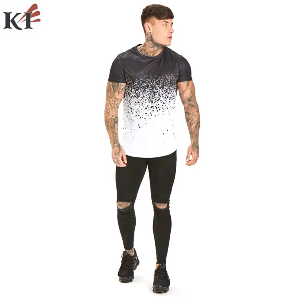 3D Sublimation Printed Men T Shirts Casual Wear Latest Design Top Quality Sportswear Sublimation T Shirts UK