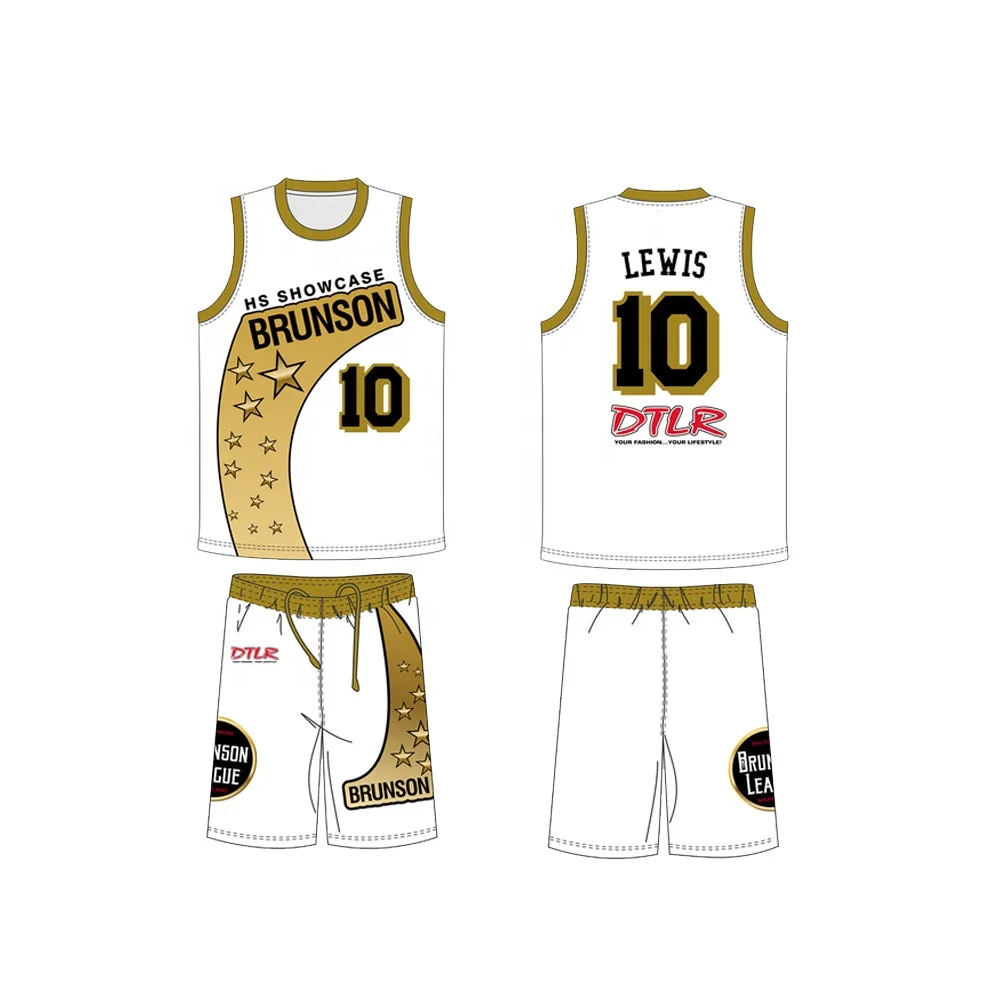  OEM баскетбольная майка Джерси без рукавов с цифровой печатью (баскетболные Майки и шорты