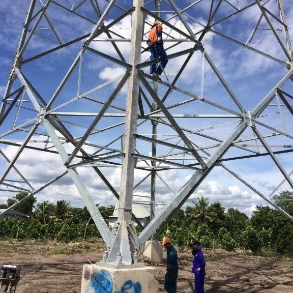 Горячеоцинкованное Премиум качество 220kV оборудование для электропередач из стали VV фирмы