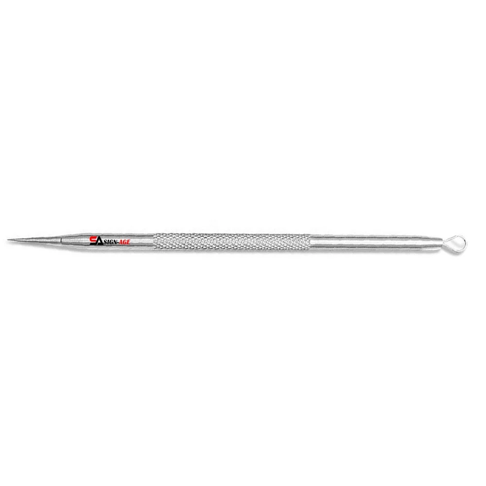 Professional Stainless Steel 2 In1 Blackhead Needle/Loop Blackhead Acne Extractor With Private Label