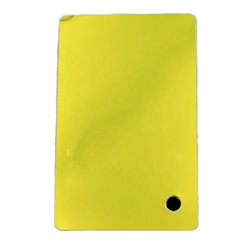 Candy Paint Fluorescent Yellow Polyester Candy Powder Coating