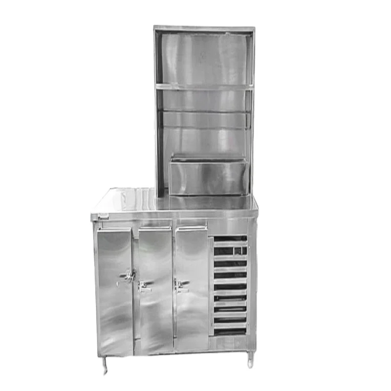 Work top Freezer Kitchen fridge refrigerator stainless steel table top freezer 3 door customized under counter commercial