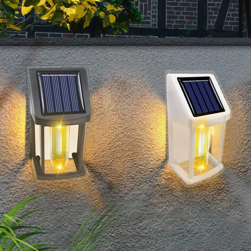 New Outdoor Waterproof Garden Hotel Exterior Wall Corridor Decoration Lighting Solar Tungsten Wire Wall Lamp
