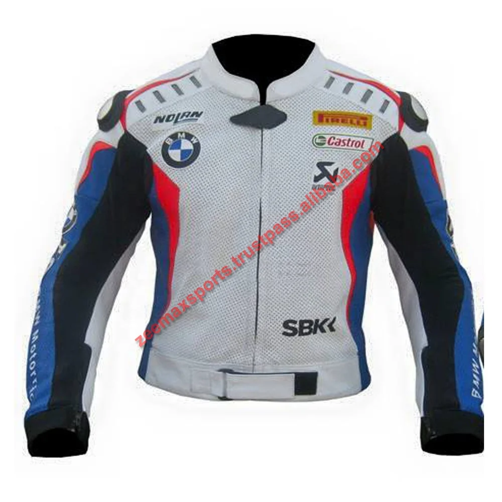 Мотоциклетная куртка из натуральной кожи