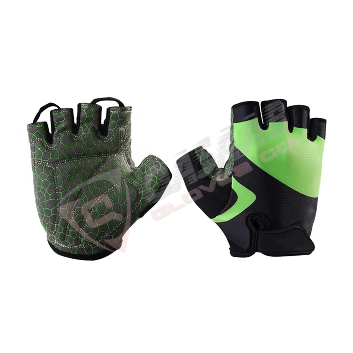 Спортивные защитные перчатки на полпальца для фитнеса велосипеды открытом воздухе Нескользящие устойчивые к порезам спортзала тренировок бодибилдинга