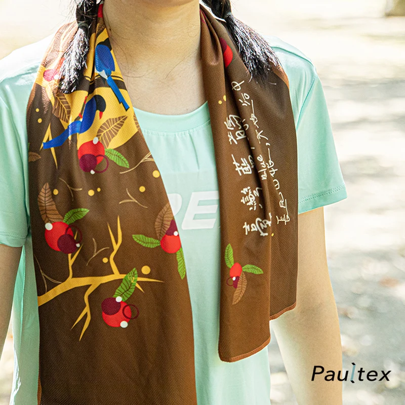 pva quick dry cooling towels with logo wholesale