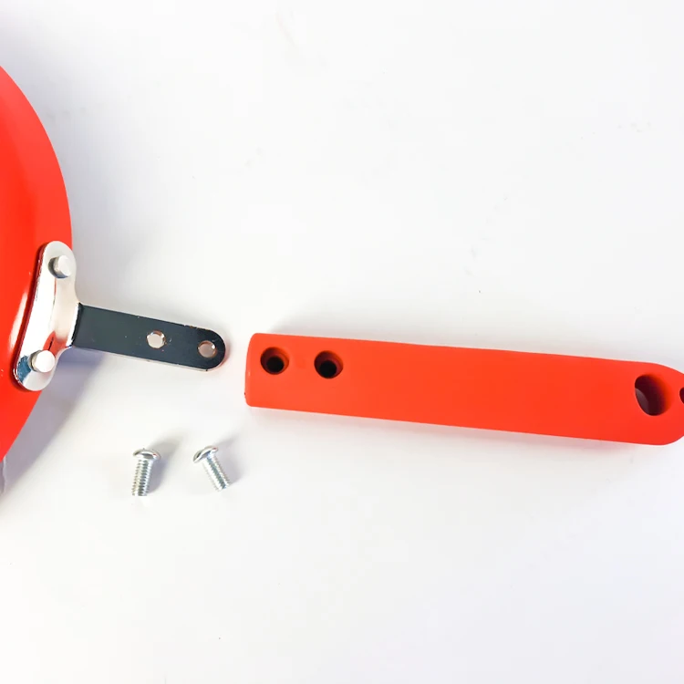 New handle design 10 inch pizza pan Aluminum nonstick cookware with NEW bottom