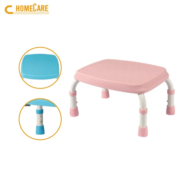 Indoor outdoor steel foot stool footrest