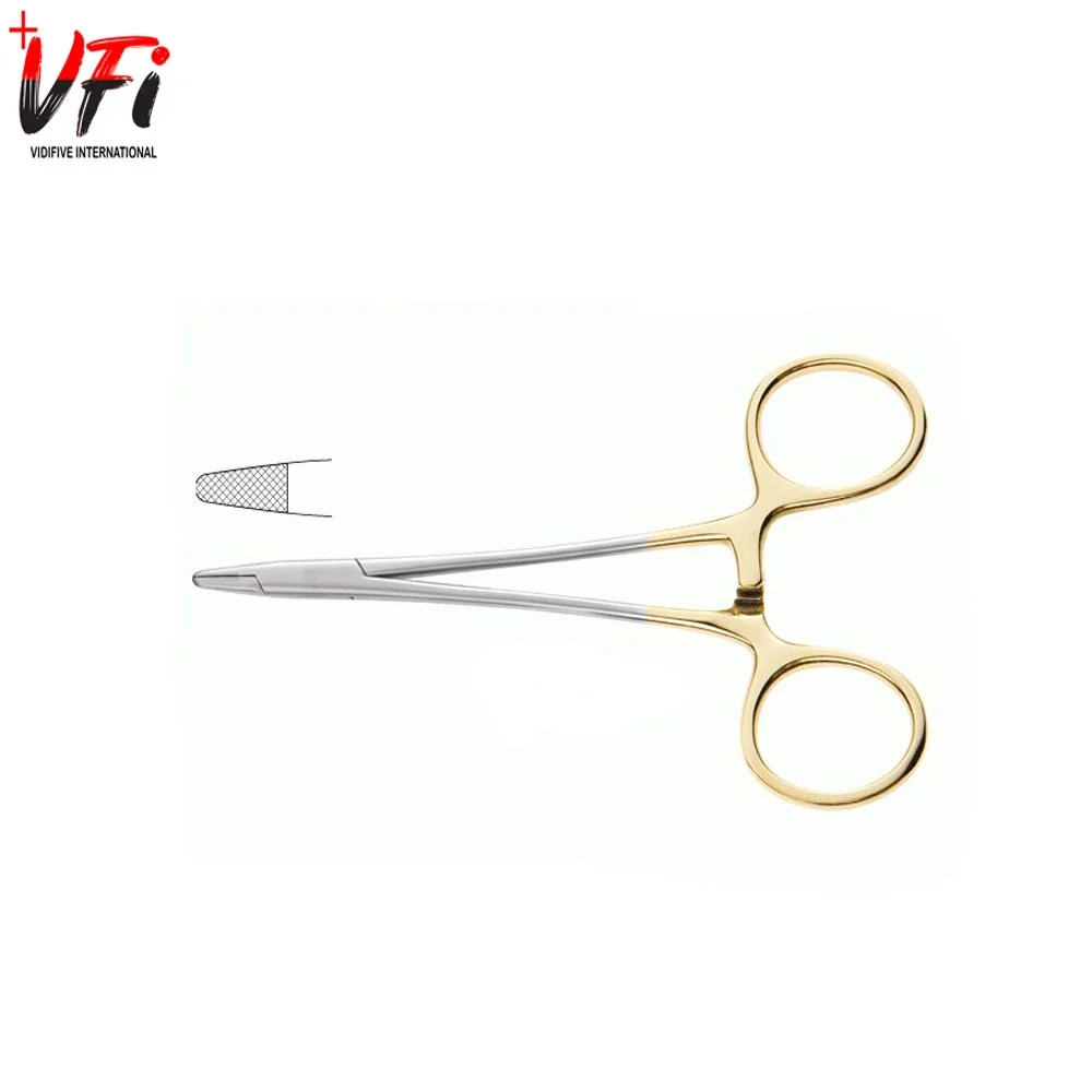 Derf T.C. Держатель иглы 12 см зубчатый