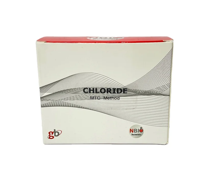 Bulk Stock Supplier Selling Clinical Analytical Instruments Chloride Clinical Chemistry Reagent Test Kit Set- 2x50 ml