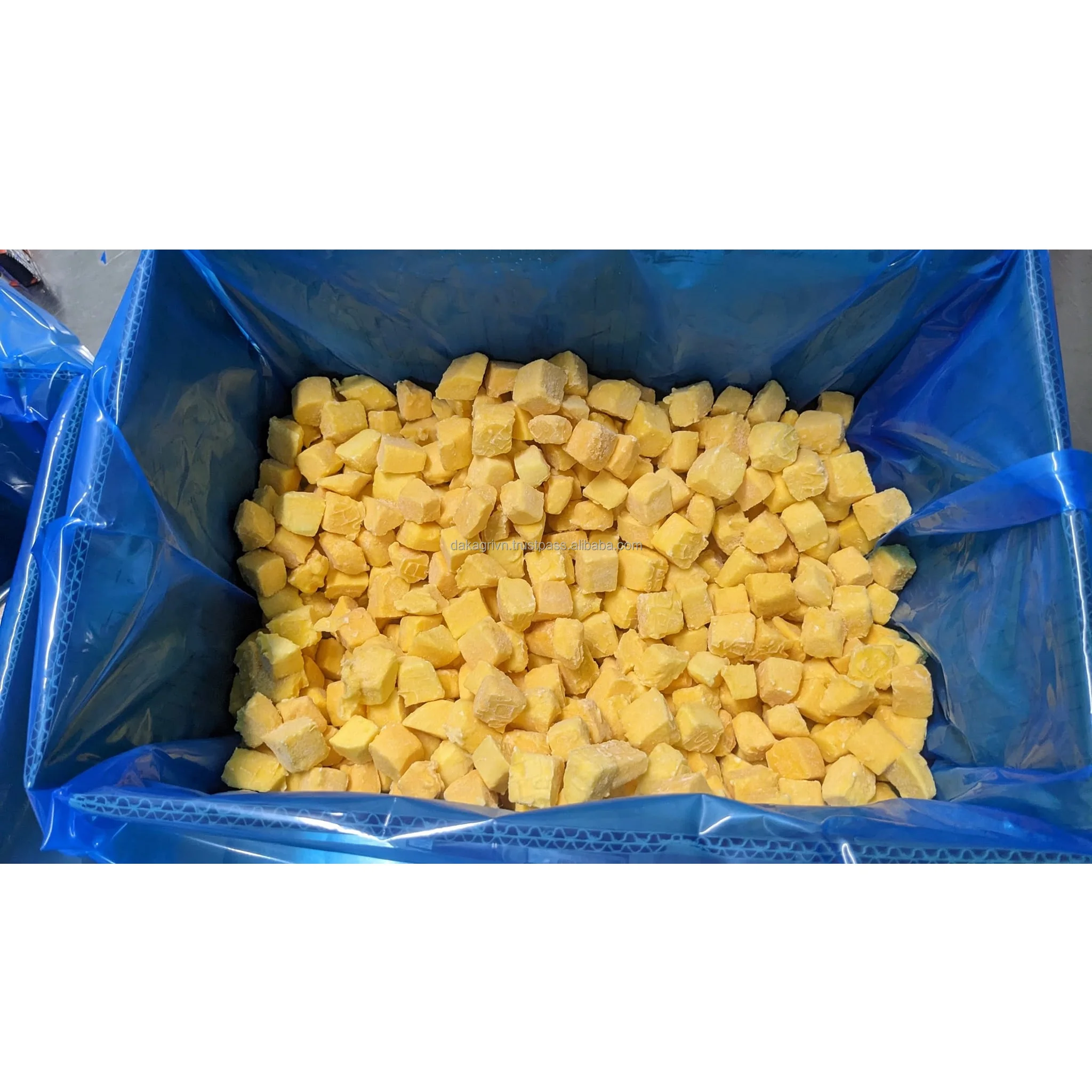 24 months Shelf Life Common IQF OEM Natural 100% Mango Agriculture Vietnam Sweet Frozen Eat directly Mango Chunk