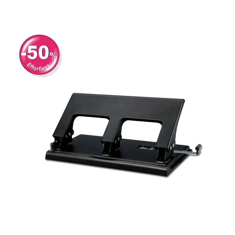 KW-triO Effortless heavy duty 3-Hole Power saving punch