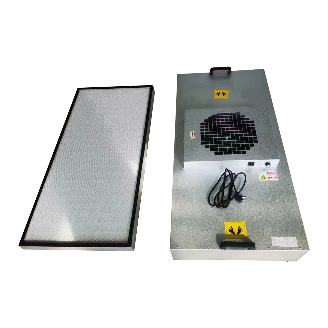Air Filter Equipment Fan Filter Unit With HEPA FFU For Laboratory Clean Room Ceiling Fan