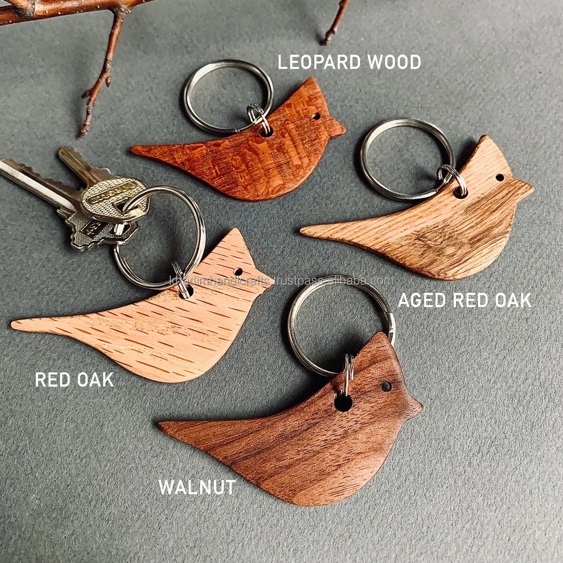 Sesame seed wooden keychain Flaxseed wooden keychain Chia seed wooden keychain