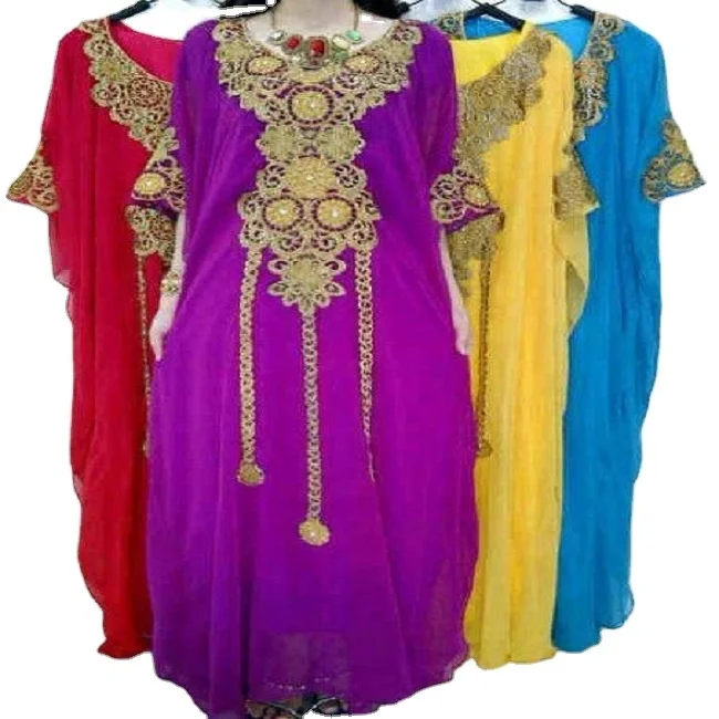 LADIES NEW DESIGN HEAVY BEADED KAFTAN / FARASHA/INDIAN FANCY KAFTAN / FARASHA CASUAL DRESSES