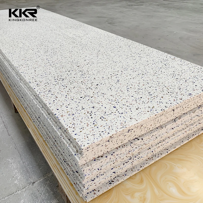 Stone Sheets Solid Surface Big Slab 100% Pure Acrylic Solid Surface Modified Solid Surface
