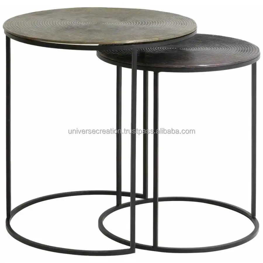  Набор железных встраиваемых 3 мраморных круглых боковых журнальных столиков современный уличный стол мебель для гостиной и центра