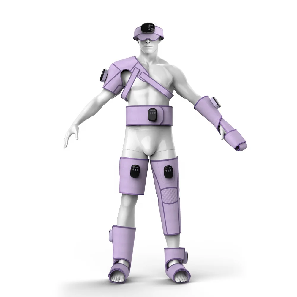 Factory Price One Controller Fits All Air Compression Massage Machine Leg Massager Air Compression Wireless Leg Massager Heat