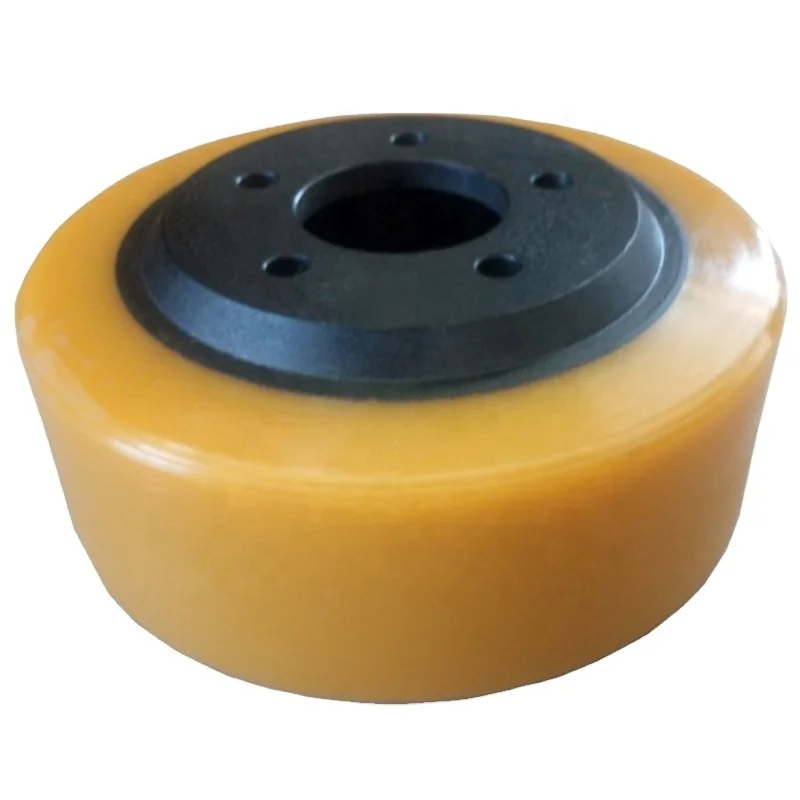 215x70/82-60 mm 5 Holes Durable Polyurethane PU BT Forklift /Truck Part No.129920 non marking  Drive Traction Wheel Tire