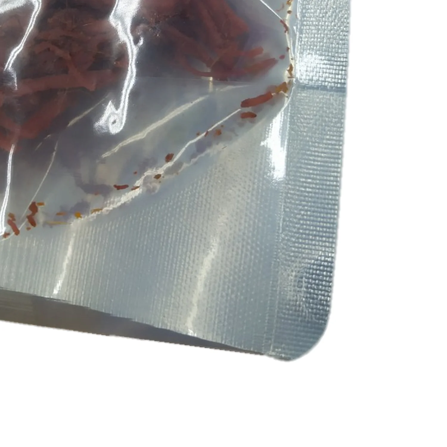 Factory Price Transparent And Aluminium Laminated Plastic Bags Stand Up Pouch Bags Zipper Top For Food Grade
