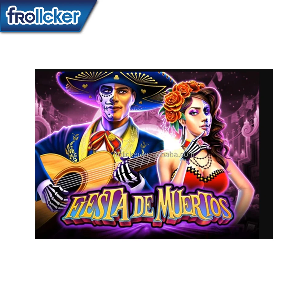 Fiesta De Muertos New Video Game IGS PCB board tragamonedas maquina de juegos