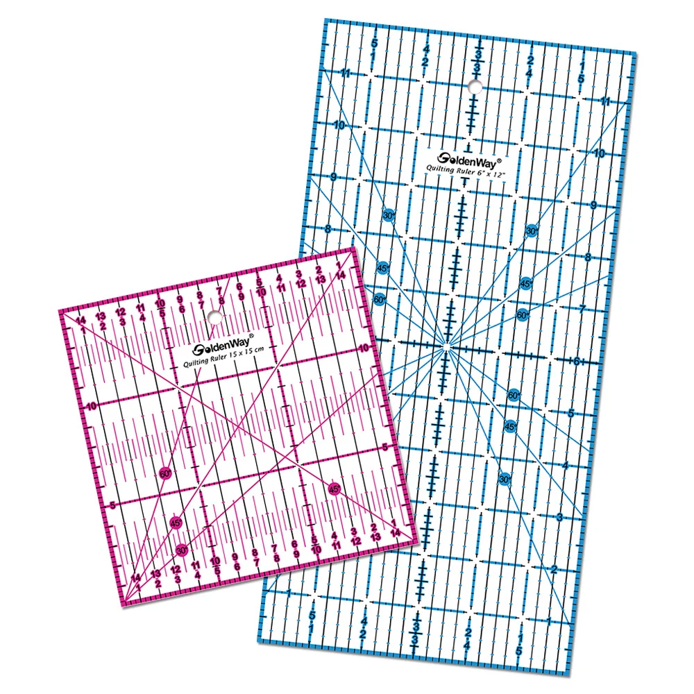 Non Slip Quilting Ruler Set For Sewing Accessories
