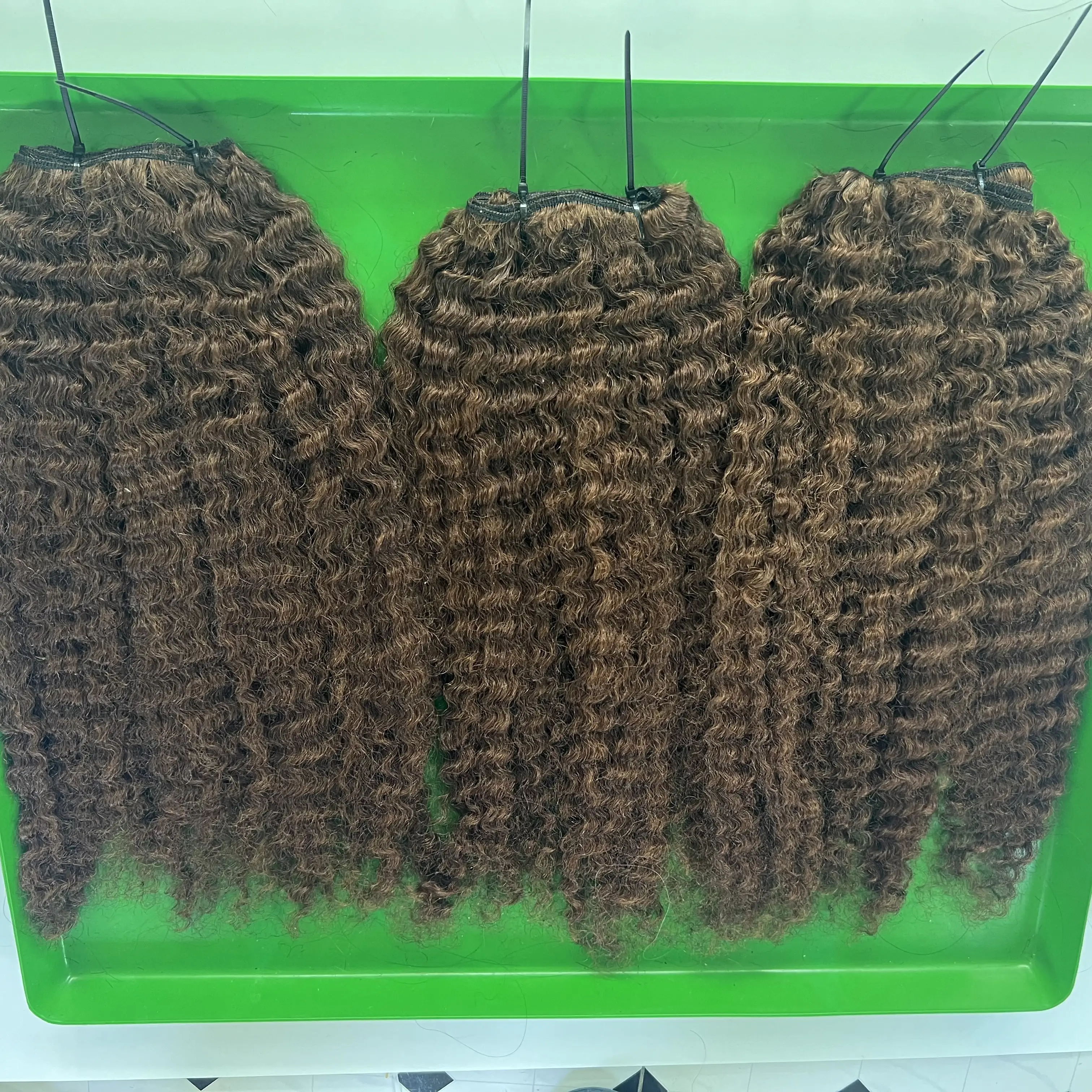 Top Selling Burmese Curly Raw Hair 100% Natural Color 100% Raw Unprocessed Human Hair, Burmese Curly Vietnamese Hair Extensions