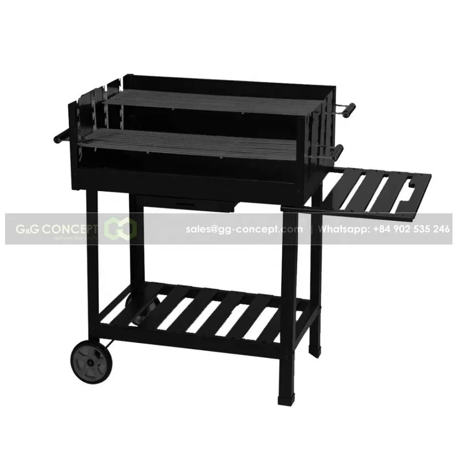 Grill Chef Charcoal Cart From Viet Nam Easy To Use, Convenient, Contributing To The Fun Every Outdoor Camping