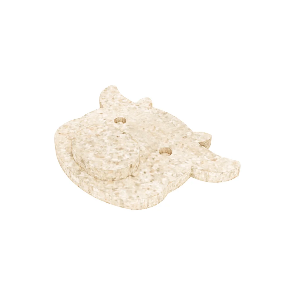 Customize Magnetic Refrigerator Clips Holder Note Paper Memo Clip Holder Kawaii Calf Shape Magnet Clip