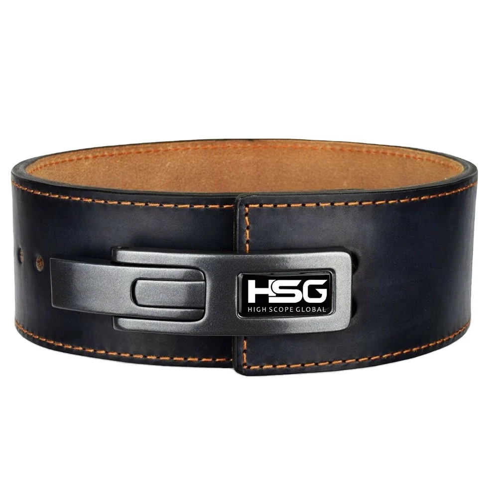 Gym Training Weightlifting Belts 10mm Leather Powerlifting Belt Lever 13mm Weight Lifting Belts