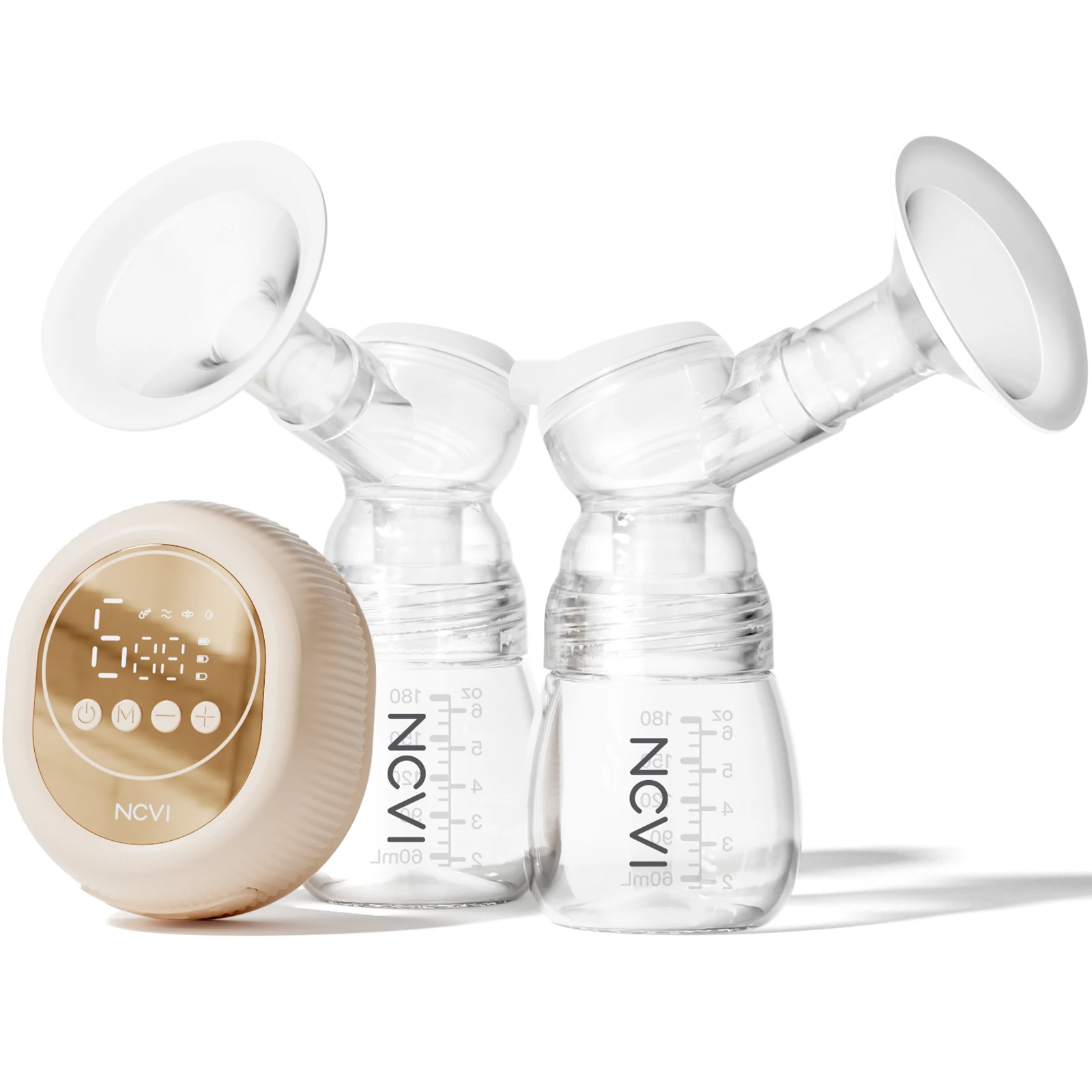NCVI Hands Free всасывающие двойные насосы двойной Электрический молокоотсос флакон экстрактор молока