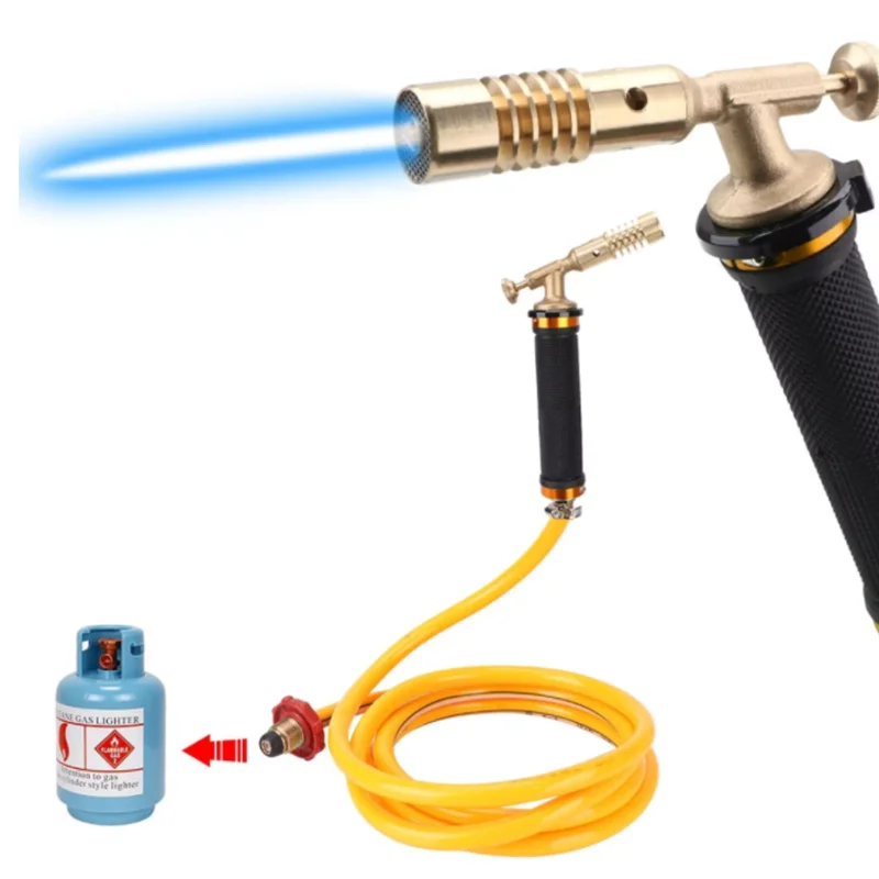 Wildcamp Super Jumbo Turbo Flame Propane Gas Welding Torch with Great High Intensity Nozzle Head for Soldering Brazing