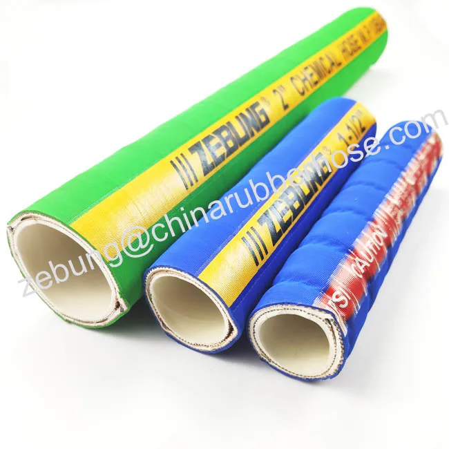 Industrial 51mm 76mm hoses food grade anti acid UHMWPE chemical rubber hose pipe factory manufacture prices