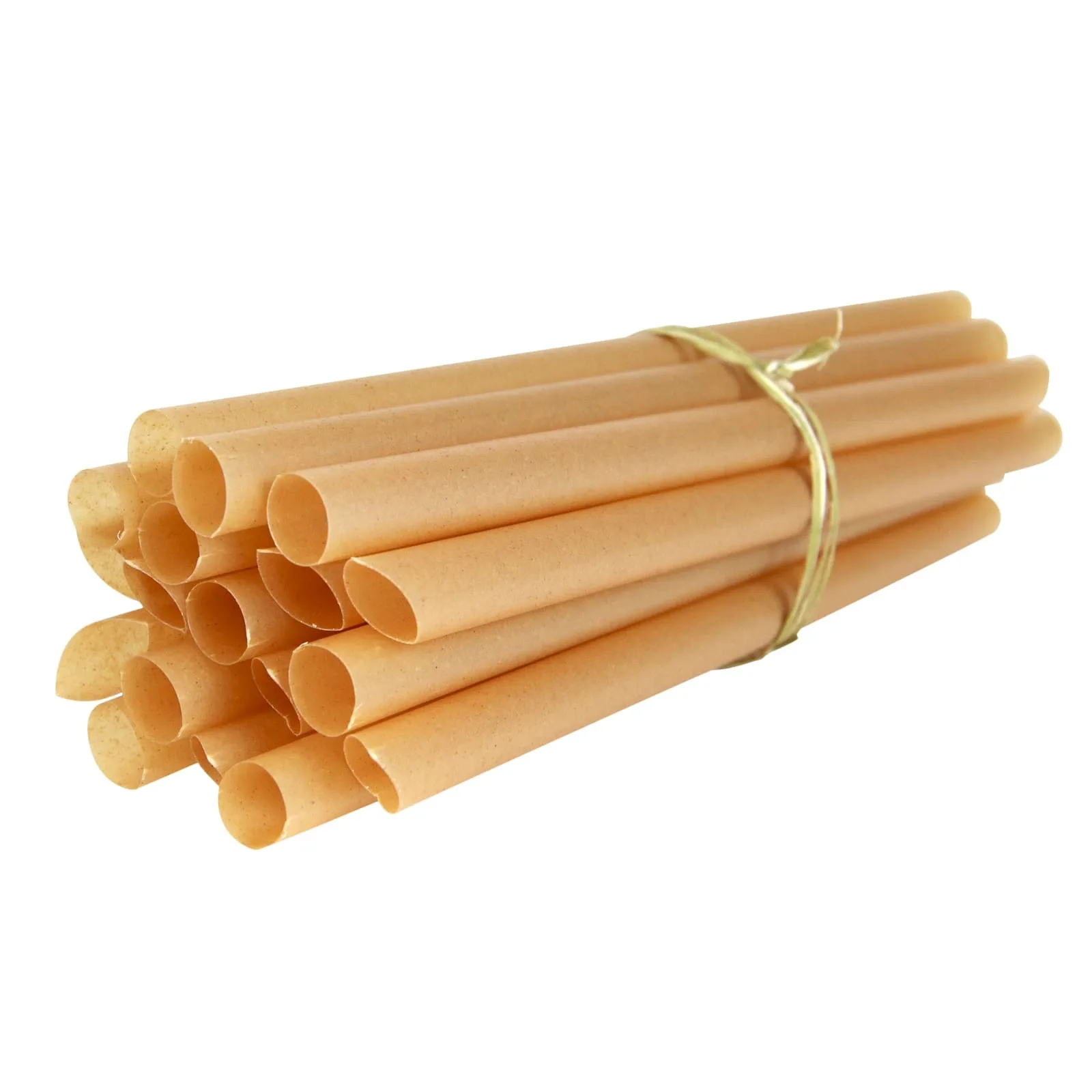 6 8 12mm Bagasse Paper Straws Biodegradable Eco-Friendly Compostable Drinking Sugacane Bagasse Straw from Vietnam factory