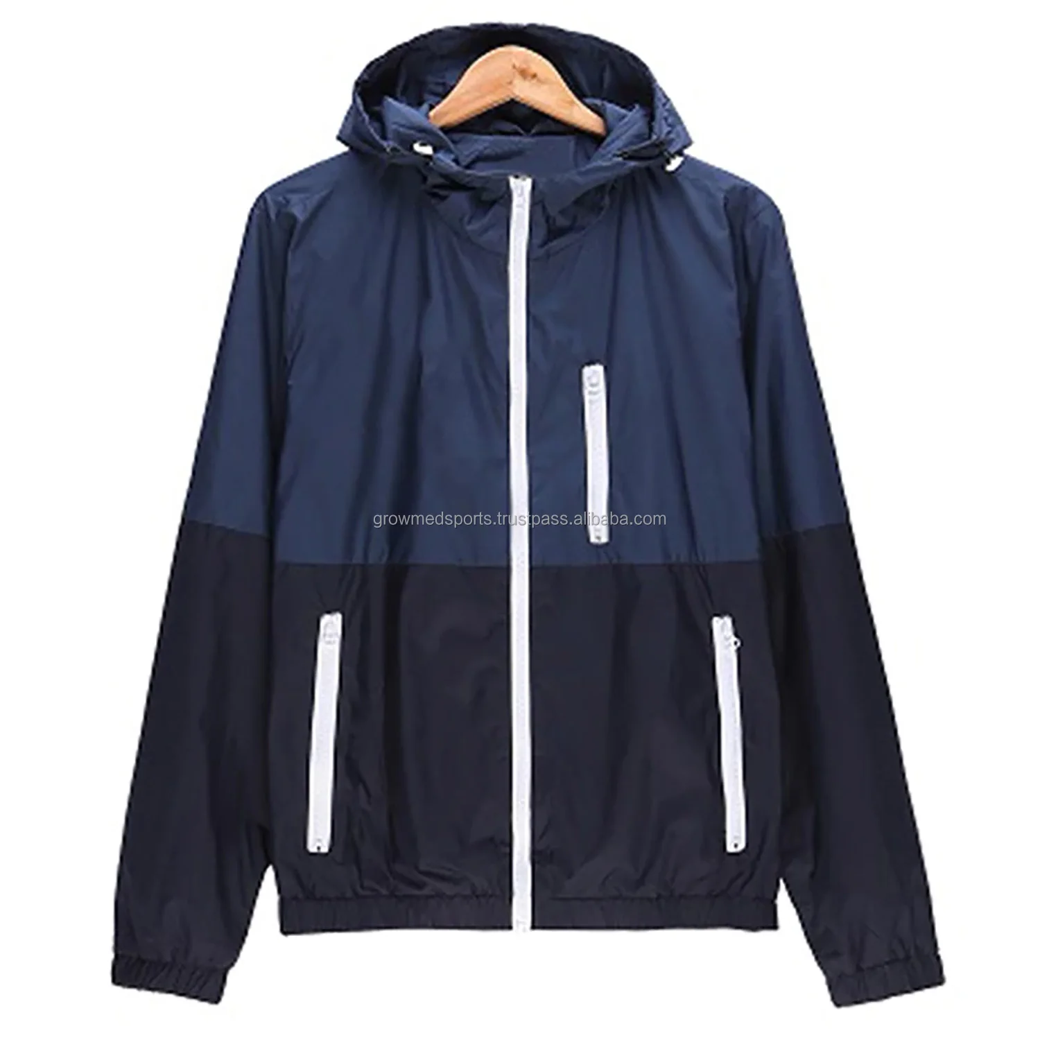 Мужская свободная ветровка на молнии, новейший дизайн, повседневная одежда, мужские лоскутные куртки