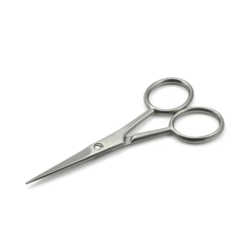 Ножницы из нержавеющей стали для усов, носа, волос и бороды, ножницы для стрижки волос, ножницы для кутикулы для мужчин, инструмент для красоты