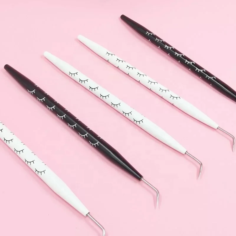 Eyelash Volume Eye Lash Lashes Lifting Lifter Perm Perming Separating Tools with black color lash print  coated